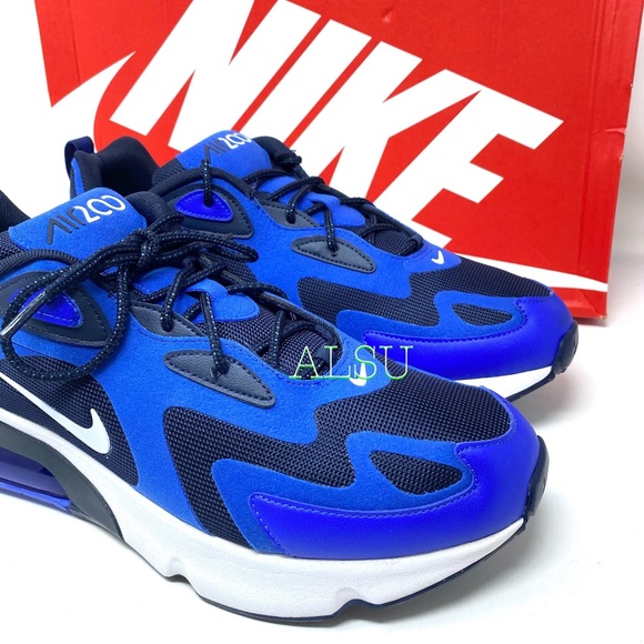 Nike Air Max 200 Racer Blue White Men’s Sneakers - Picture 9 of 10